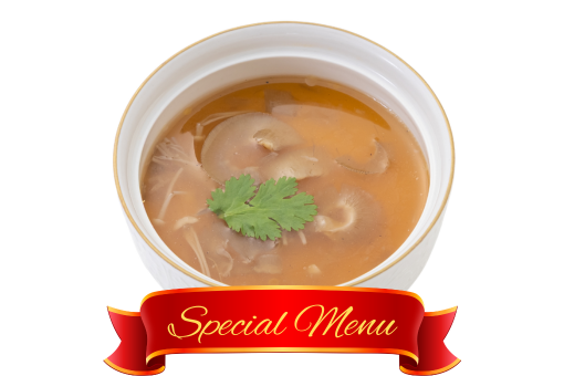 <p>フカヒレ餡かけ茶碗蒸し</p>