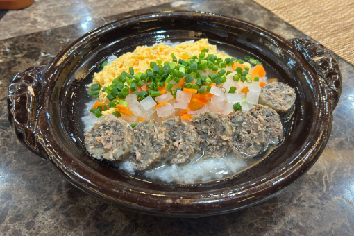 <p>＼タイムサービス／</p>
<p>すっぽんおじや</p>