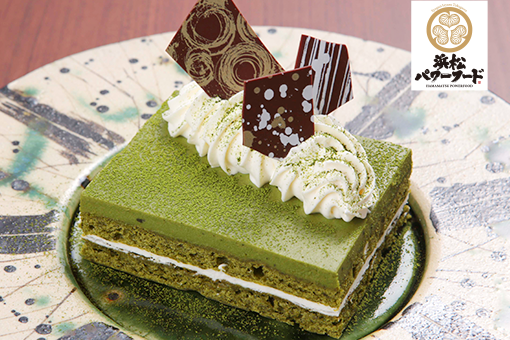 <p>濃～い静岡抹茶ケーキ</p>