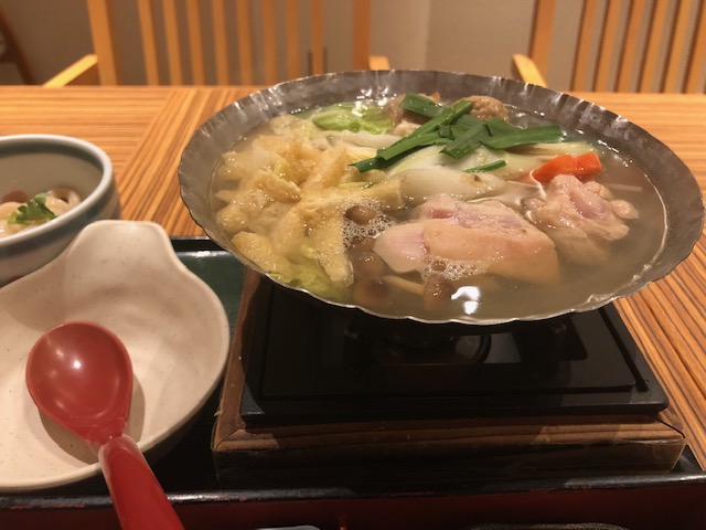 冬の逸品、鶏塩ちゃんこ鍋!!
